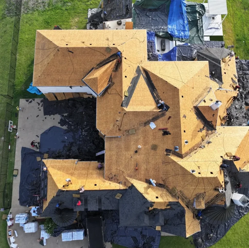 Roof replacement in Dallas–Fort Worth area