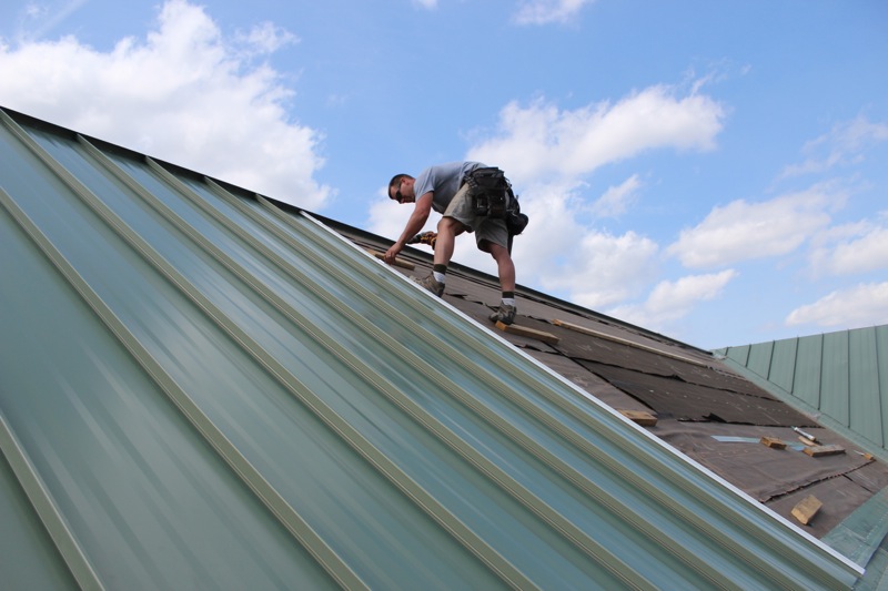 McKinney Steel Roof Installation